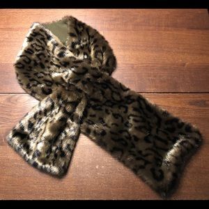 Faux fur scarf